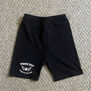 White Fox Boutique “Angel in Disguise” Biker Shorts